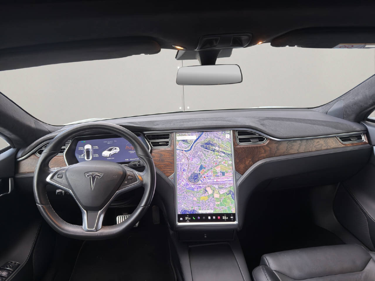 TESLA Model S 90 D, Elektro, Occasion / Gebraucht, Automatik - 6