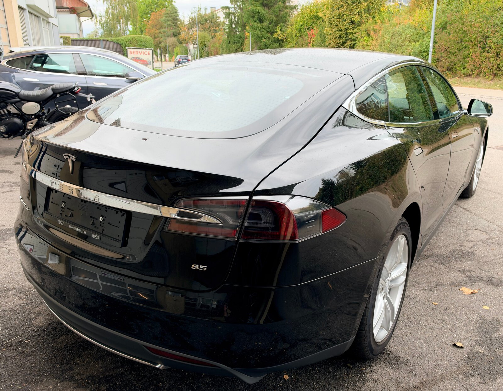 TESLA Model S 85 no supercharger kein free superchager, Électrique, Occasion / Utilisé, Automatique - 2