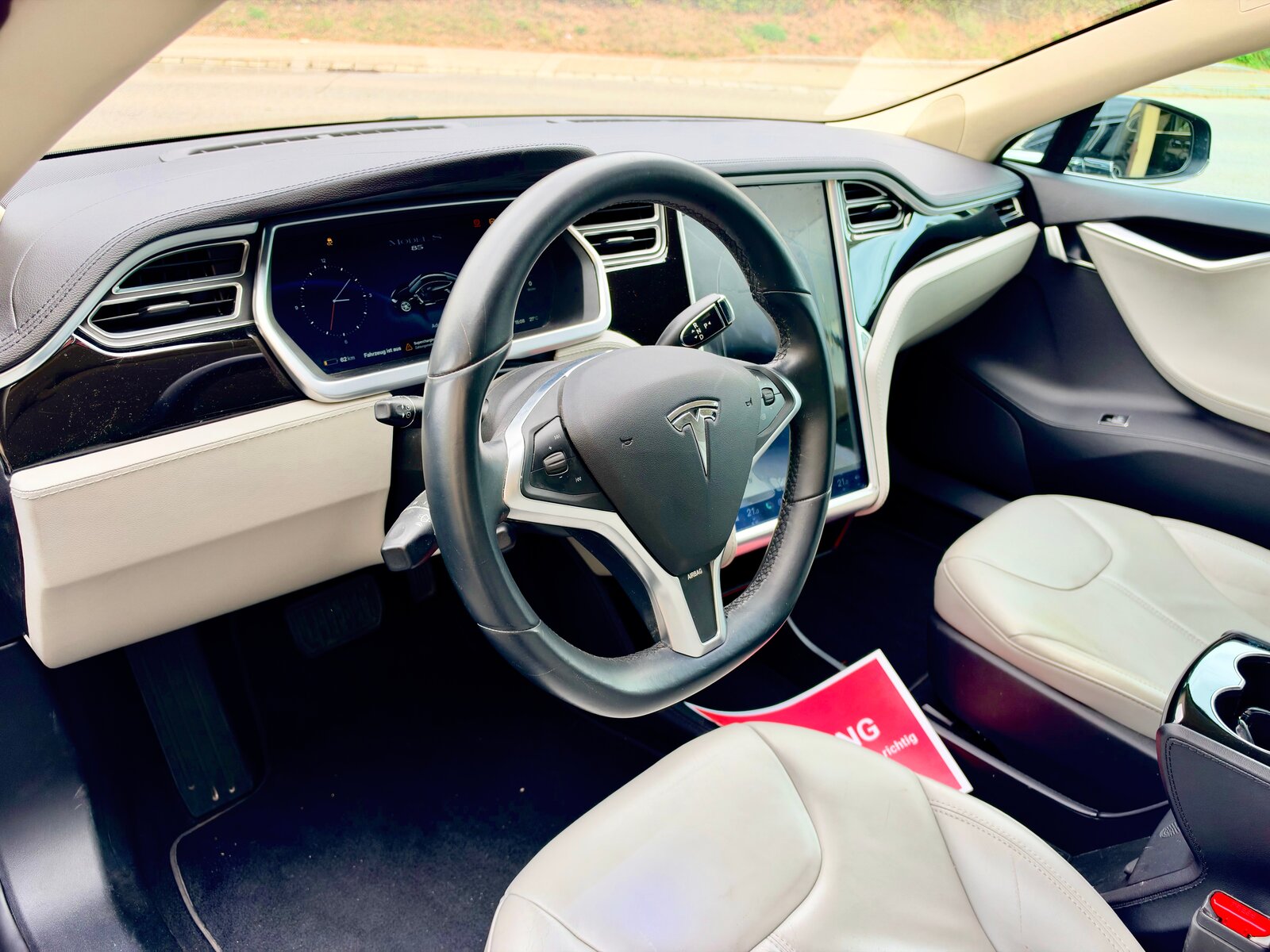 TESLA Model S 85 no supercharger kein free superchager, Électrique, Occasion / Utilisé, Automatique - 4