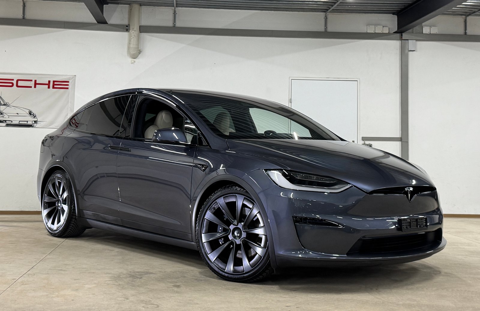 TESLA Model X 100kWh Palladium 685 PS Long Range / Autopilot, Électrique, Occasion / Utilisé, Automatique - 3