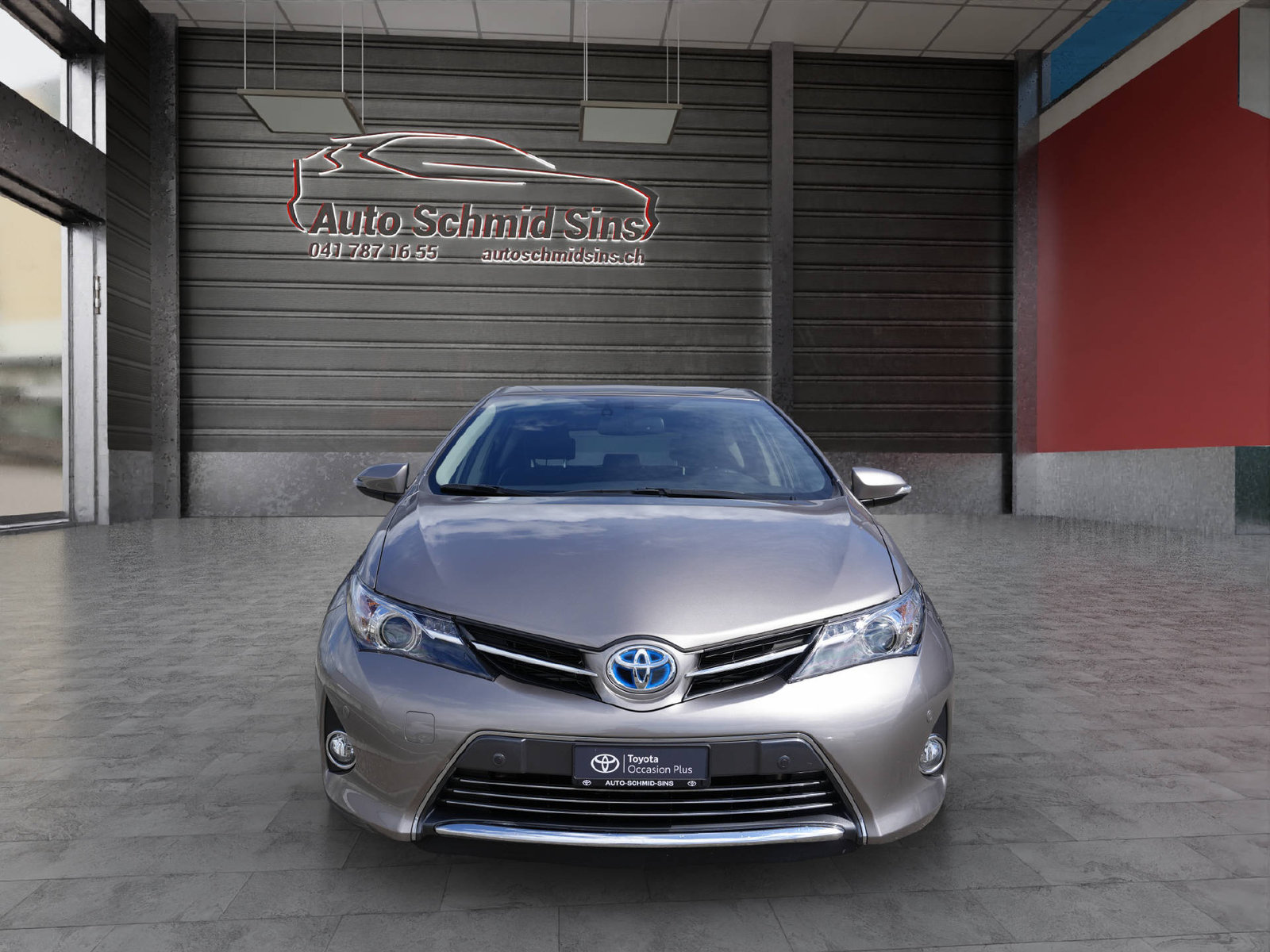 TOYOTA Auris 1.8 HSD Linea Sol, Voll-Hybrid Benzin/Elektro, Occasion / Gebraucht, Automatik - 2