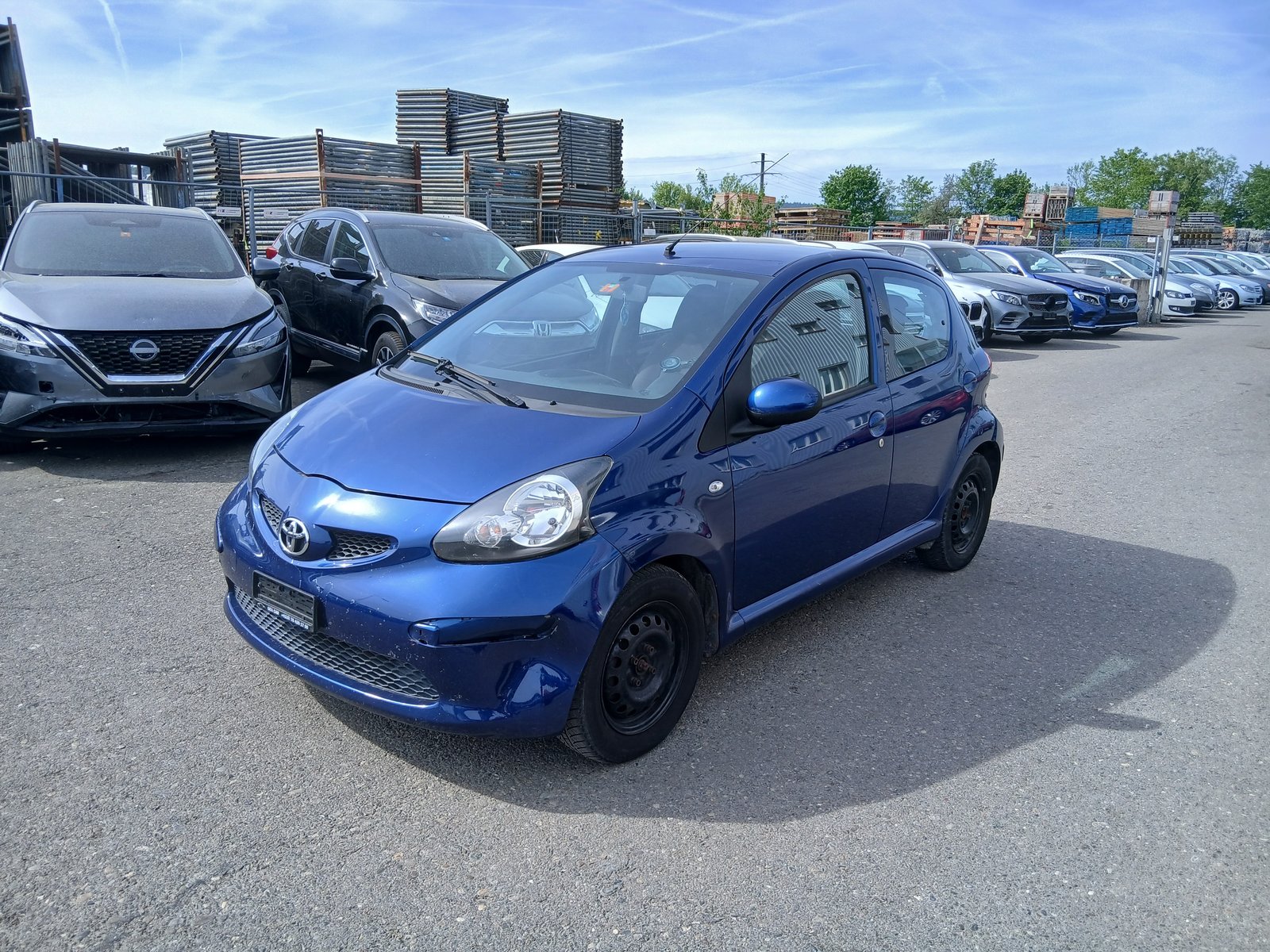 TOYOTA Aygo 1.0 blue, Benzina, Occasioni / Usate, Manuale - 2