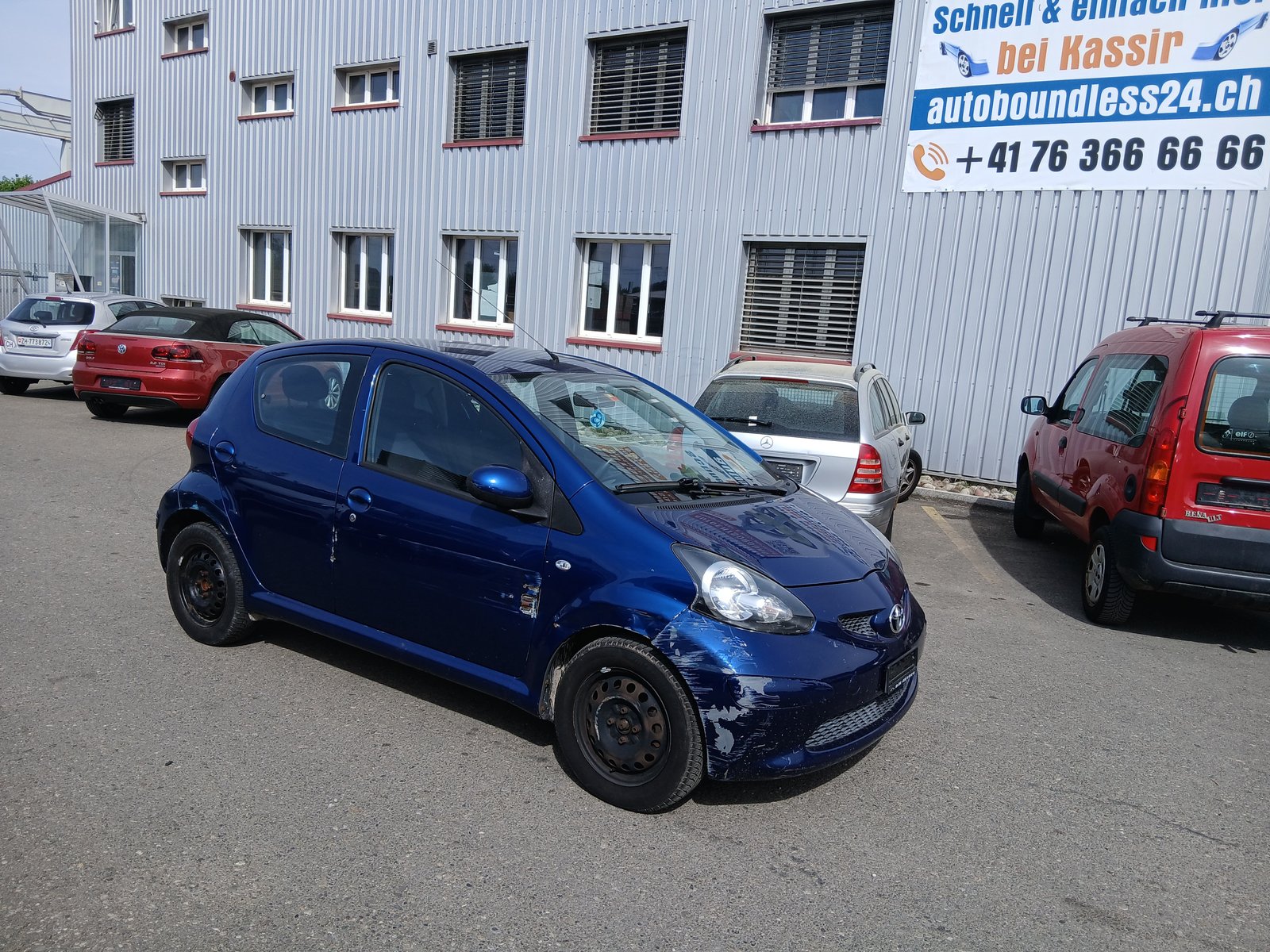 TOYOTA Aygo 1.0 blue, Benzina, Occasioni / Usate, Manuale - 3