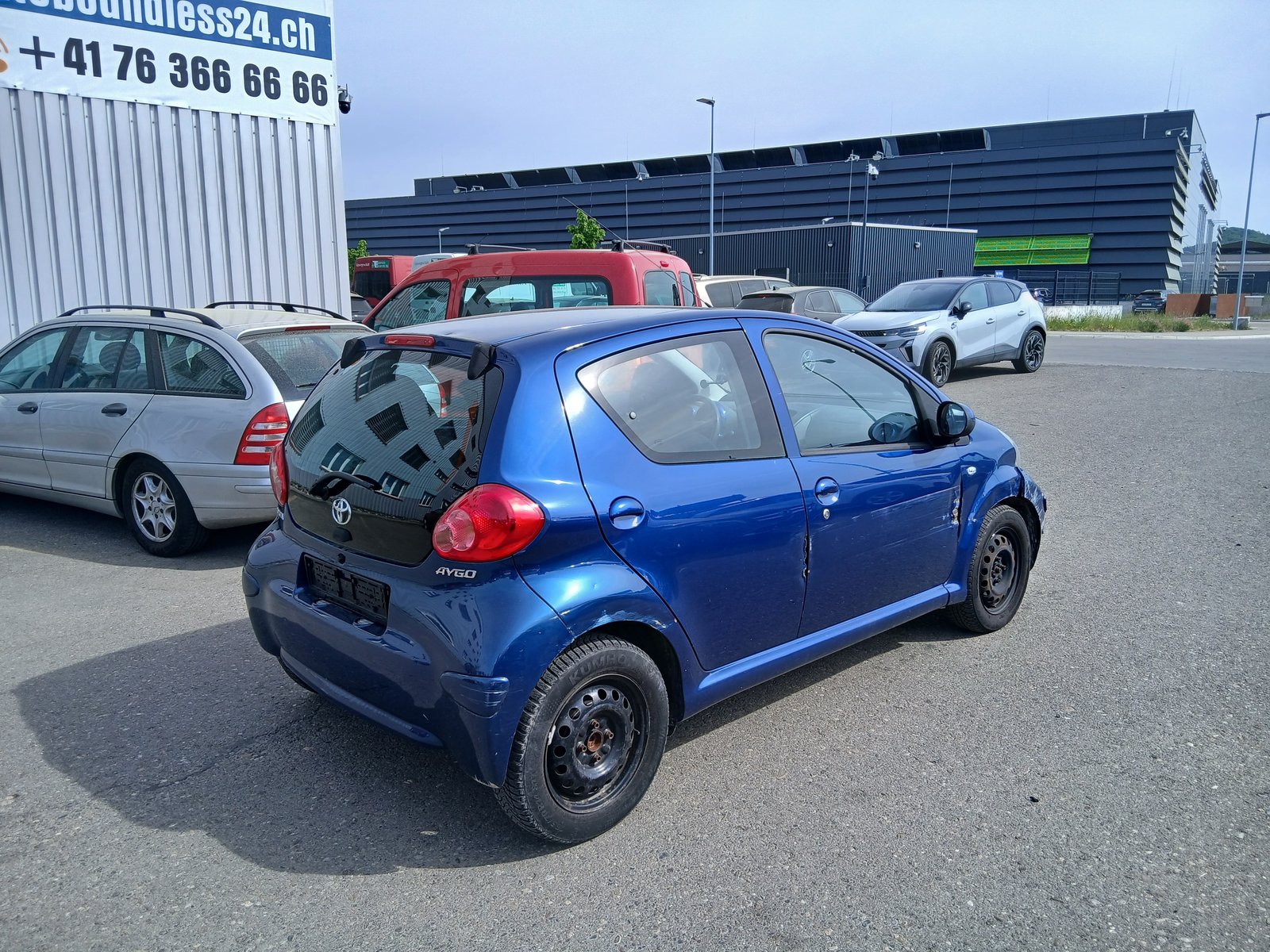 TOYOTA Aygo 1.0 blue, Benzina, Occasioni / Usate, Manuale - 4