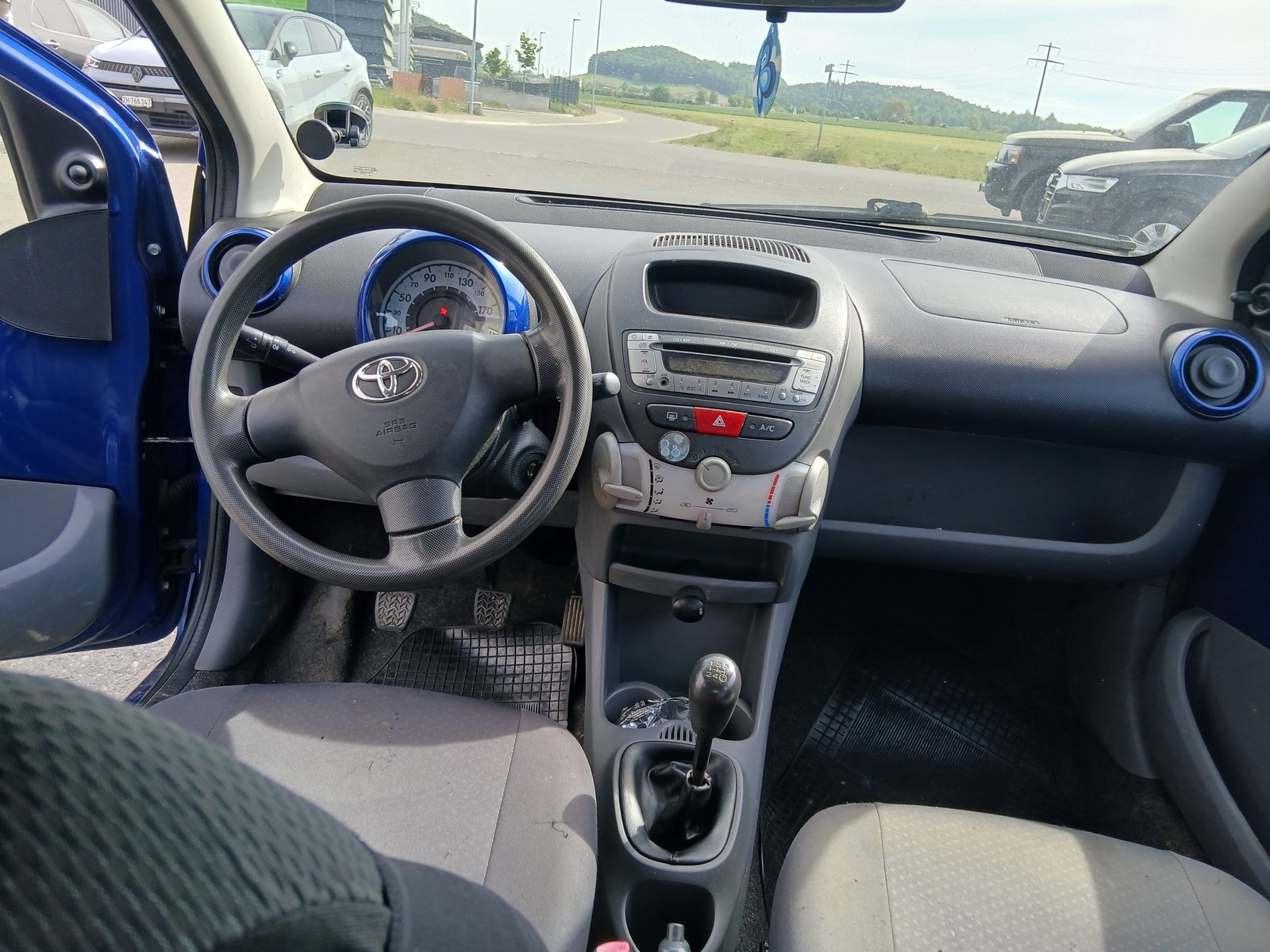 TOYOTA Aygo 1.0 blue, Benzina, Occasioni / Usate, Manuale - 6