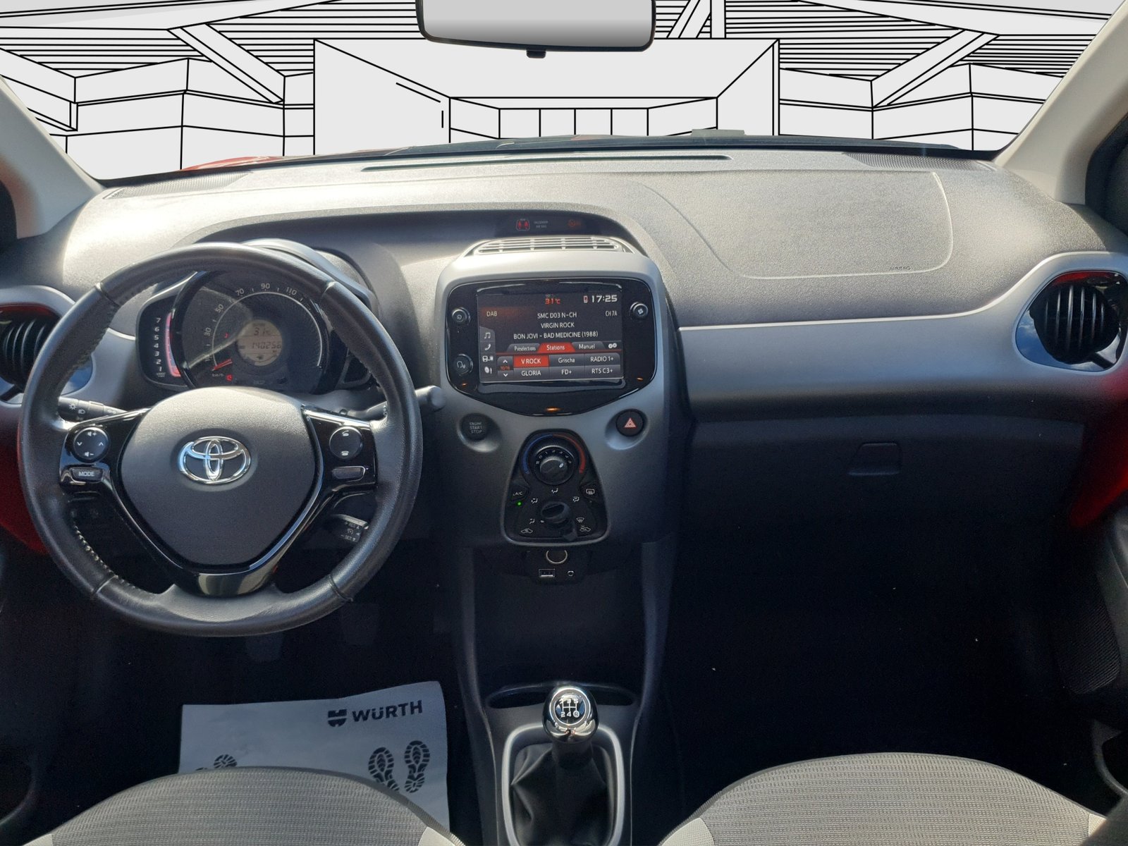 TOYOTA Aygo 1.0 VVT-i Trend, Essence, Occasion / Utilisé, Manuelle - 7