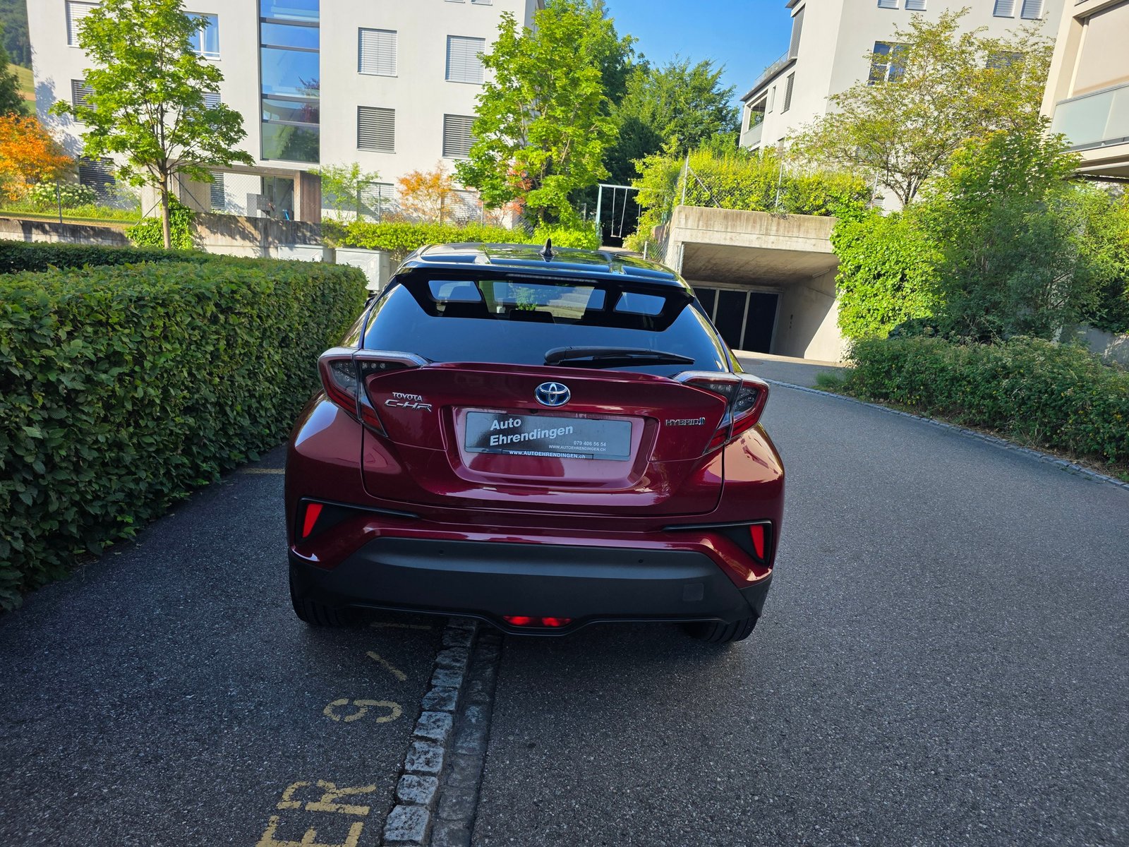 TOYOTA C-HR 1.8 HSD Trend CVT, Hybride Intégral Essence/Électricité, Occasion / Utilisé, Automatique - 5
