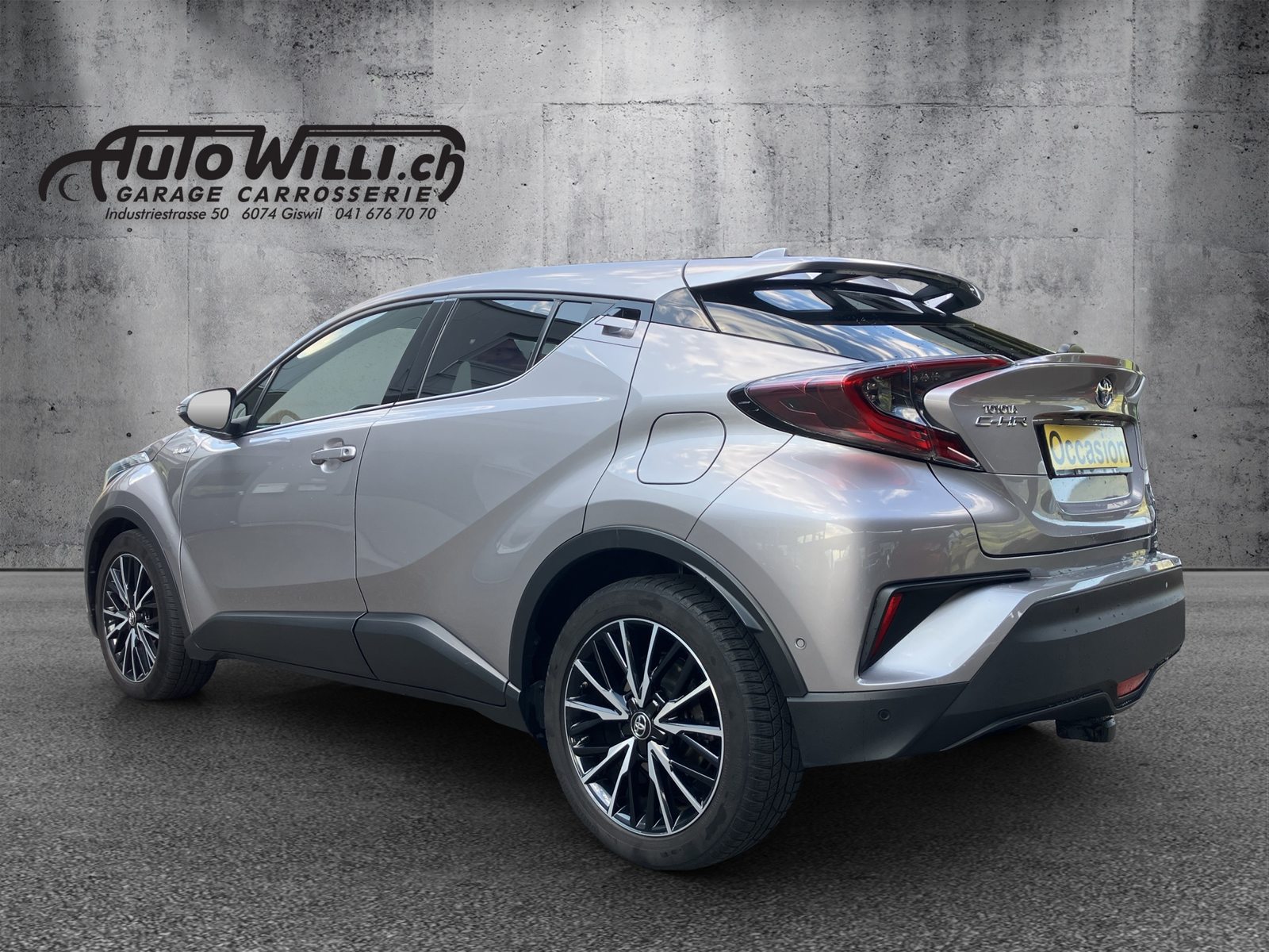 TOYOTA C-HR 1.8 VVTi HSD Premium, Voll-Hybrid Benzin/Elektro, Occasion / Gebraucht, Automatik - 4