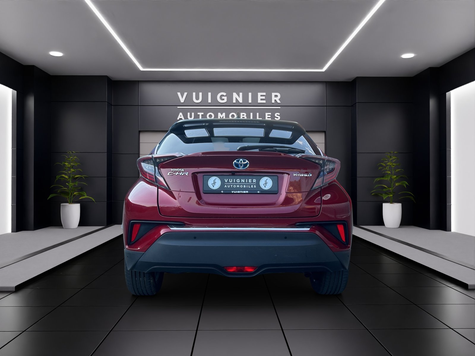 TOYOTA C-HR 1.8 HSD Limited CVT, Hybride Intégral Essence/Électricité, Occasion / Utilisé, Automatique - 4
