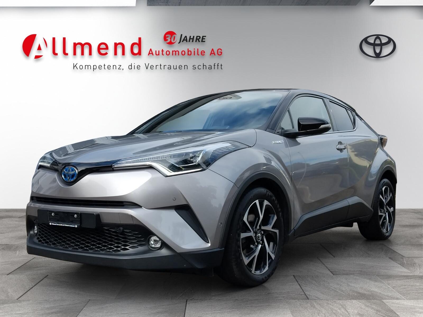 TOYOTA C-HR 1.8 VVTi HSD Style, Voll-Hybrid Benzin/Elektro, Occasion / Gebraucht, Automatik - 2