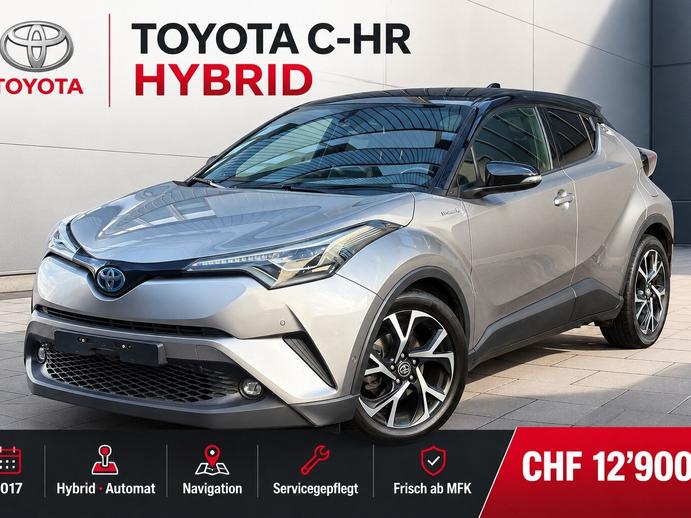 TOYOTA C-HR 1.8 HSD Style CVT frisch ab MFK Automat, Full-Hybrid Petrol/Electric, Second hand / Used, Automatic