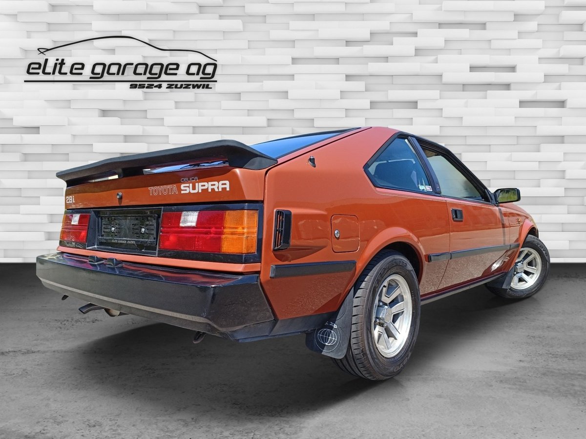 TOYOTA Celica 2800 i Supra, Essence, Voiture de collection, Manuelle - 5
