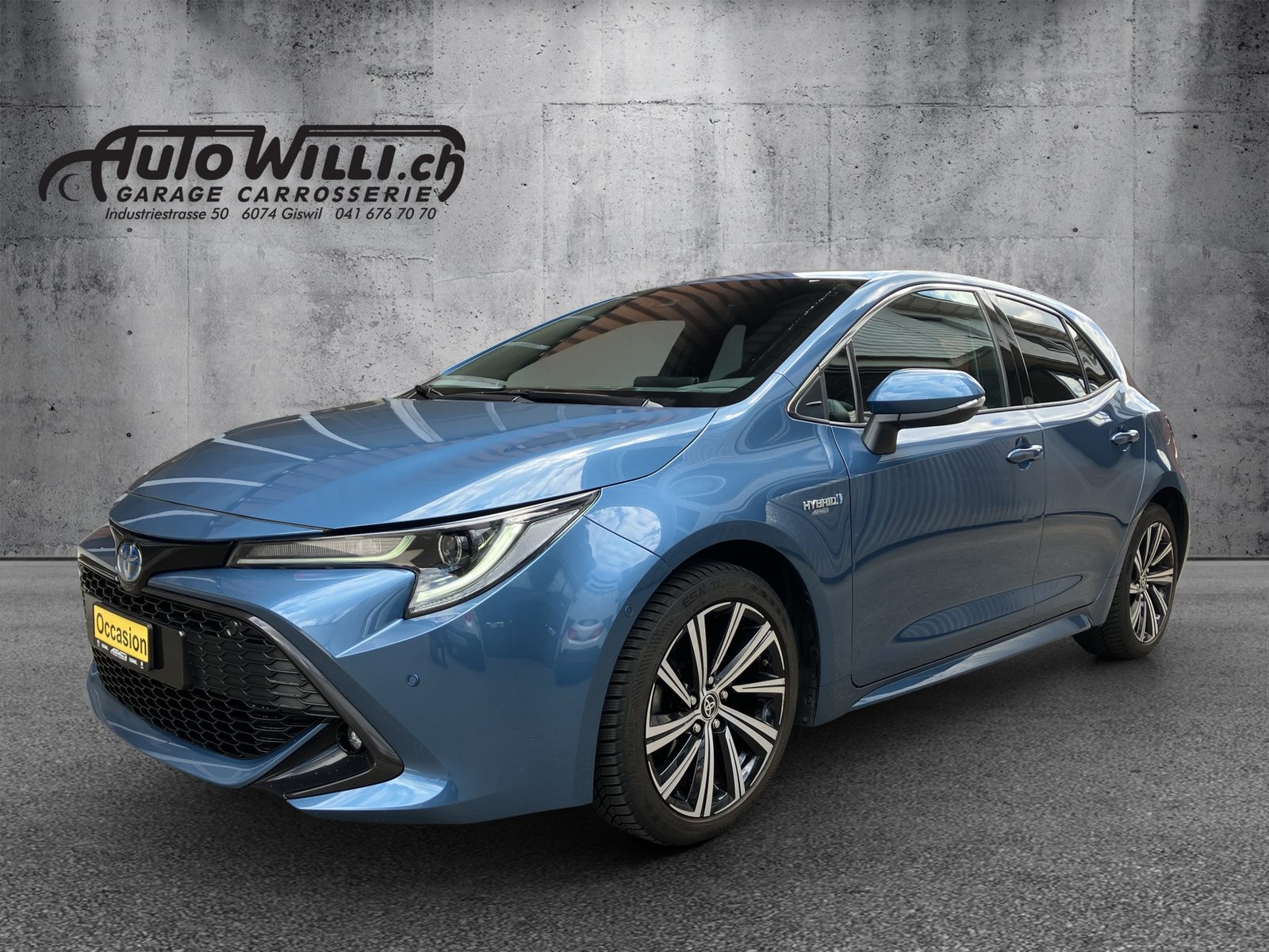 TOYOTA Corolla 1.8 HSD Trend, Hybride Intégral Essence/Électricité, Occasion / Utilisé, Automatique - 2