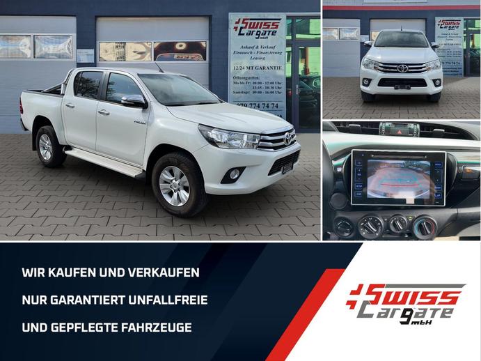 TOYOTA Hilux 2.4D-4D Sol DoubleCab 4x4 mit AHK, Diesel, Occasioni / Usate, Manuale
