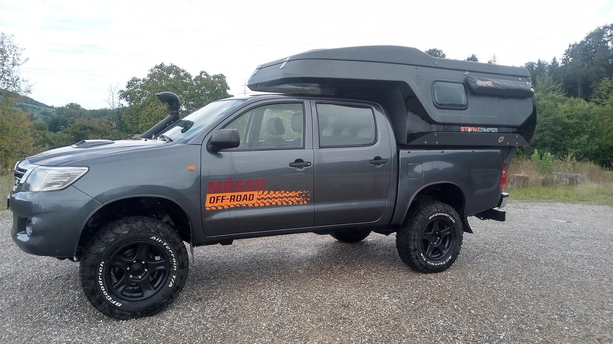 TOYOTA Hilux 2.5D 4WD Double Cab Luna, Diesel, Occasion / Gebraucht, Handschaltung - 3