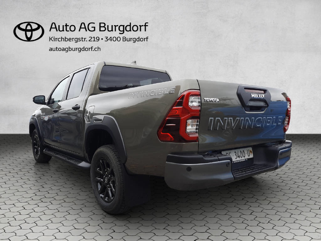 TOYOTA Hilux Double Cab.-Pick-up 2.8 D-4D 204 Invincible MHEV, Mild-Hybrid Diesel/Elektro, Neuwagen, Automatik - 3