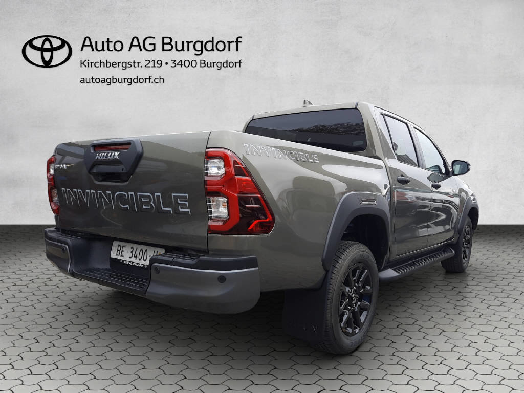TOYOTA Hilux Double Cab.-Pick-up 2.8 D-4D 204 Invincible MHEV, Mild-Hybrid Diesel/Elektro, Neuwagen, Automatik - 4
