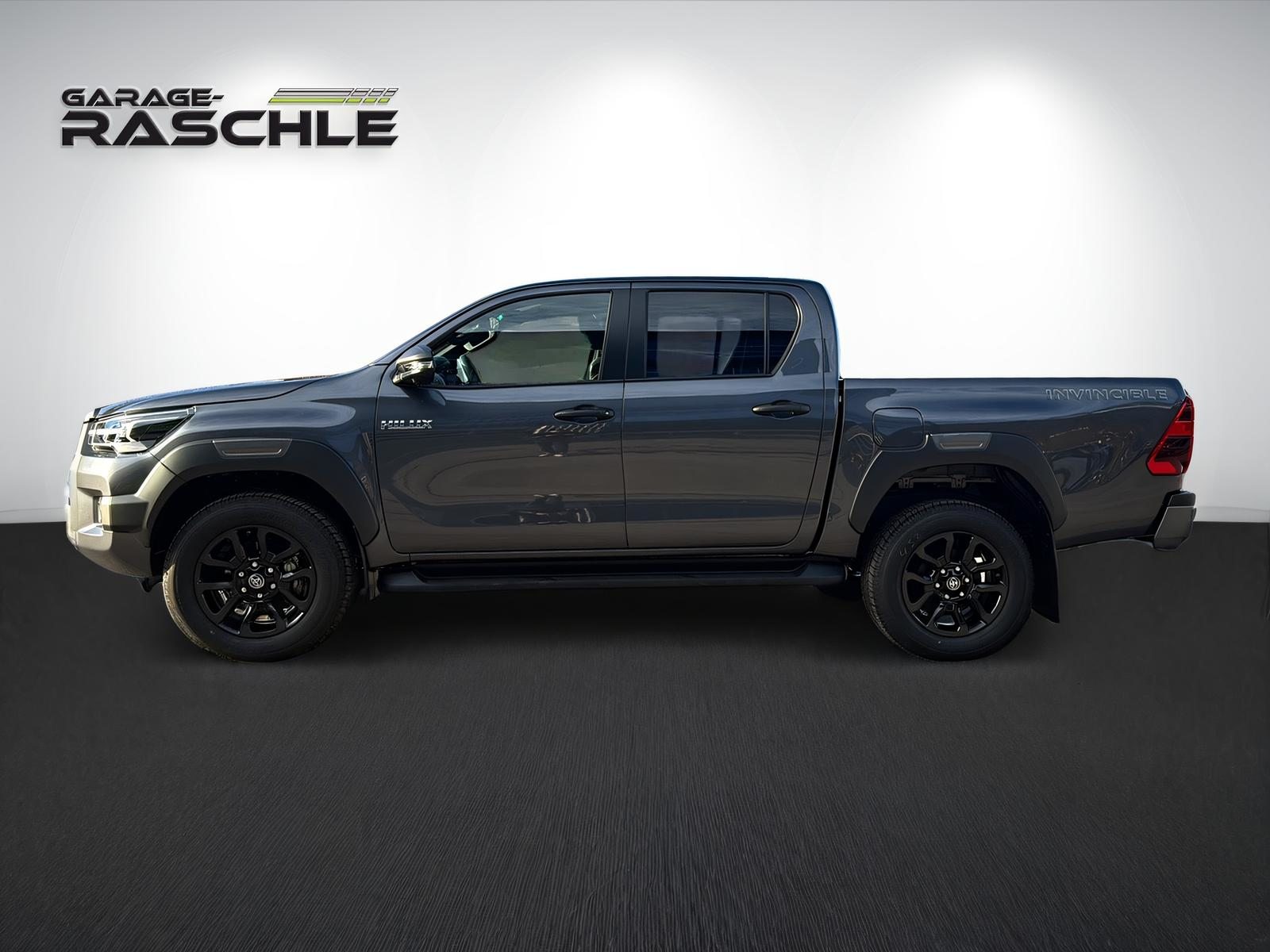TOYOTA Hilux Double Cab.-Pick-up 2.8 D-4D MHEV 204 Invincible, Mild-Hybrid Diesel/Elektro, Neuwagen, Automatik - 4