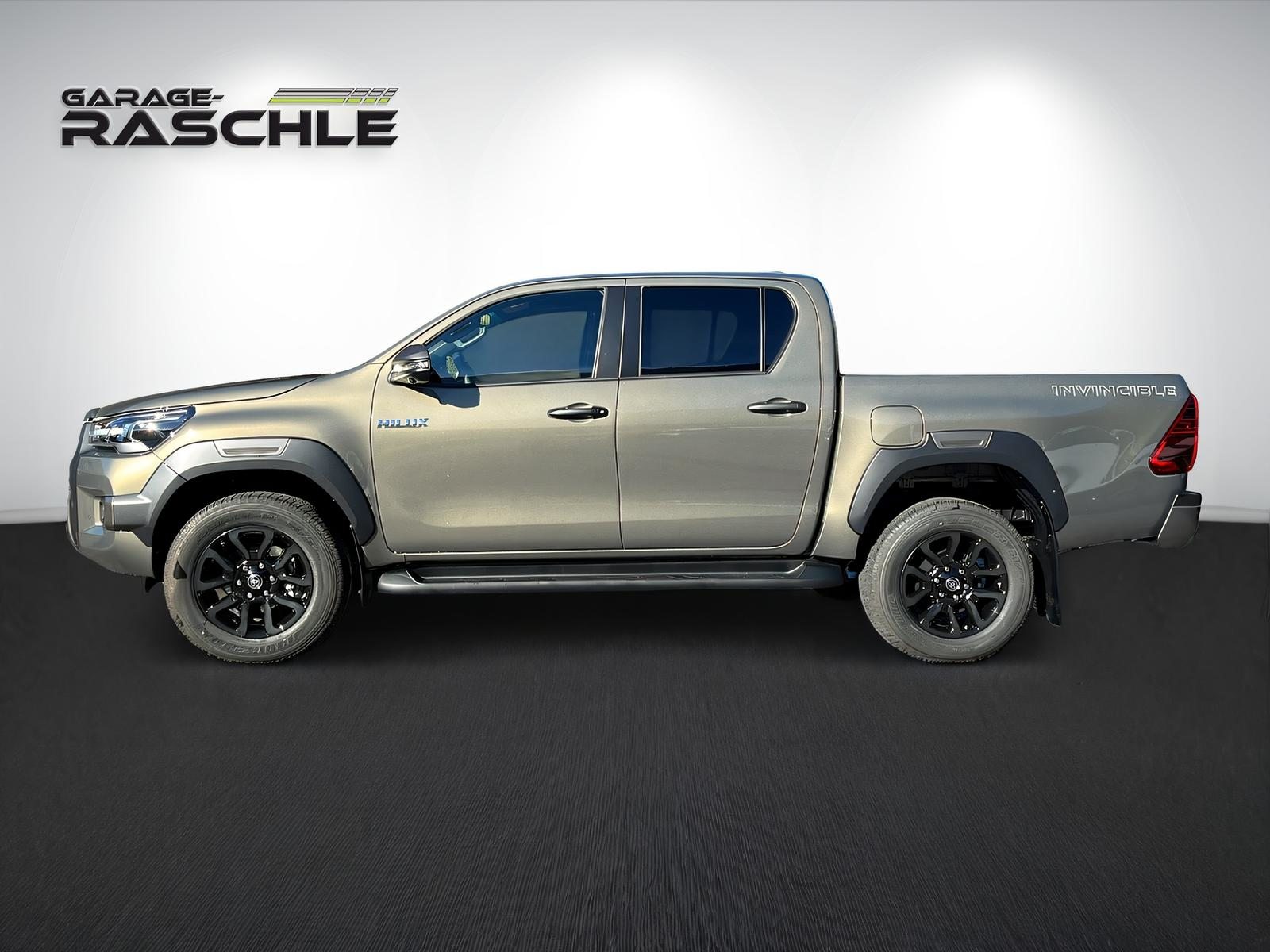 TOYOTA Hilux Double Cab.-Pick-up 2.8 D-4D MHEV 204 Invincible, Hybride Léger Diesel/Électricité, Voiture nouvelle, Automatique - 3