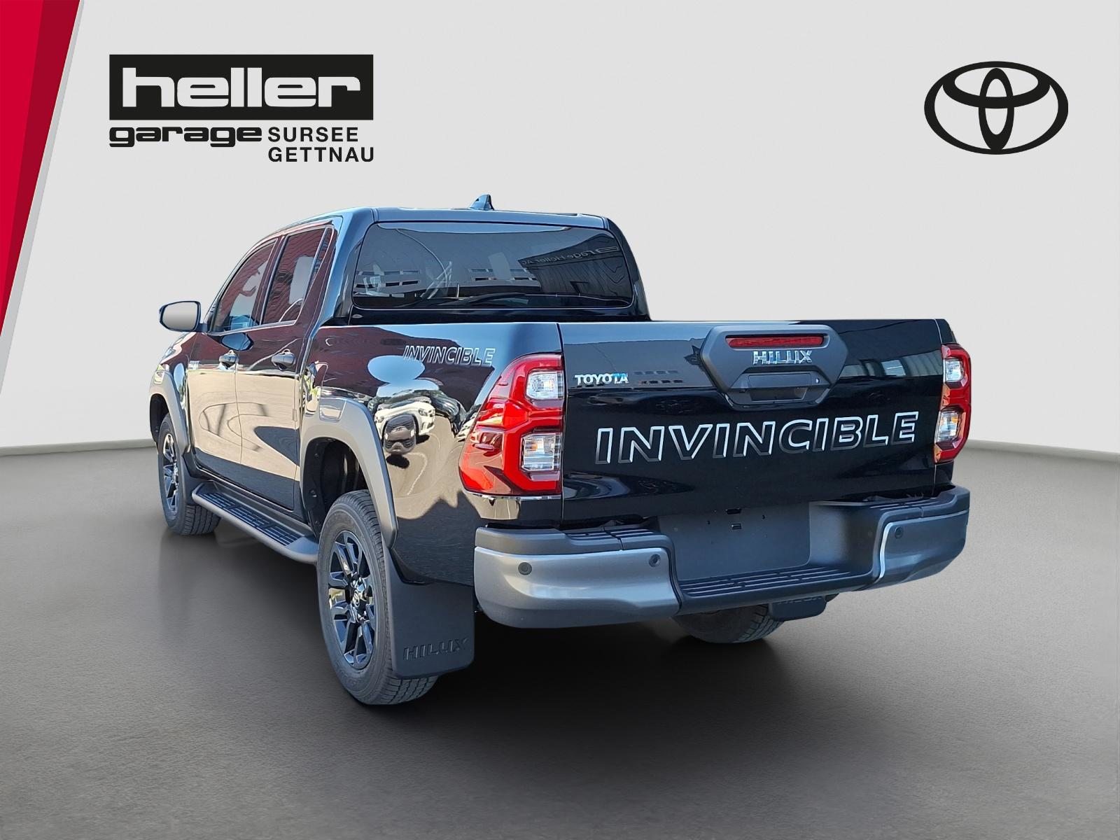TOYOTA Hilux Double Cab.-Pick-up 2.8 D-4D MHEV 204 Invincible, Hybride Léger Diesel/Électricité, Voiture nouvelle, Automatique - 4