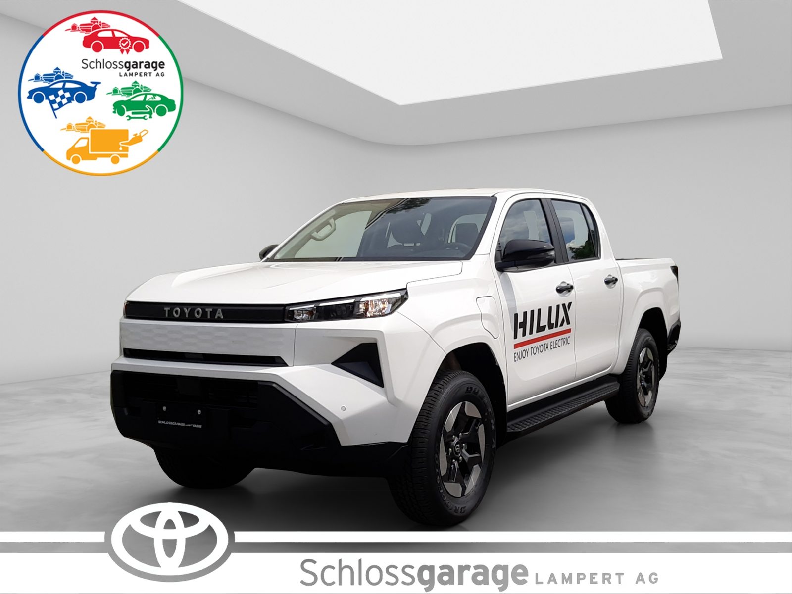 TOYOTA Hilux Double Cab.-Pick-up 59KWh Comfort, Elektro, Neuwagen, Automatik - 2