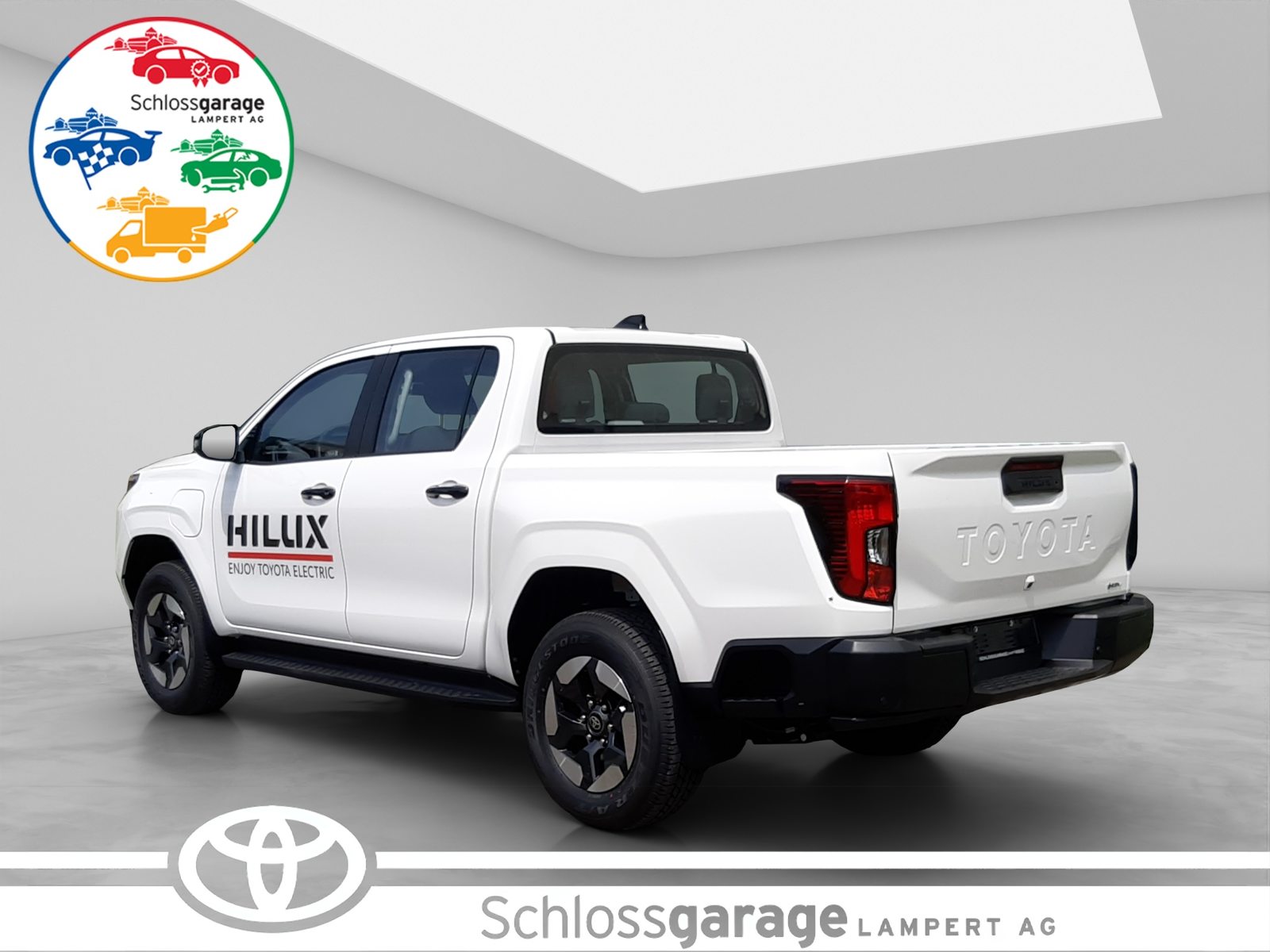 TOYOTA Hilux Double Cab.-Pick-up 59KWh Comfort, Elektro, Neuwagen, Automatik - 4