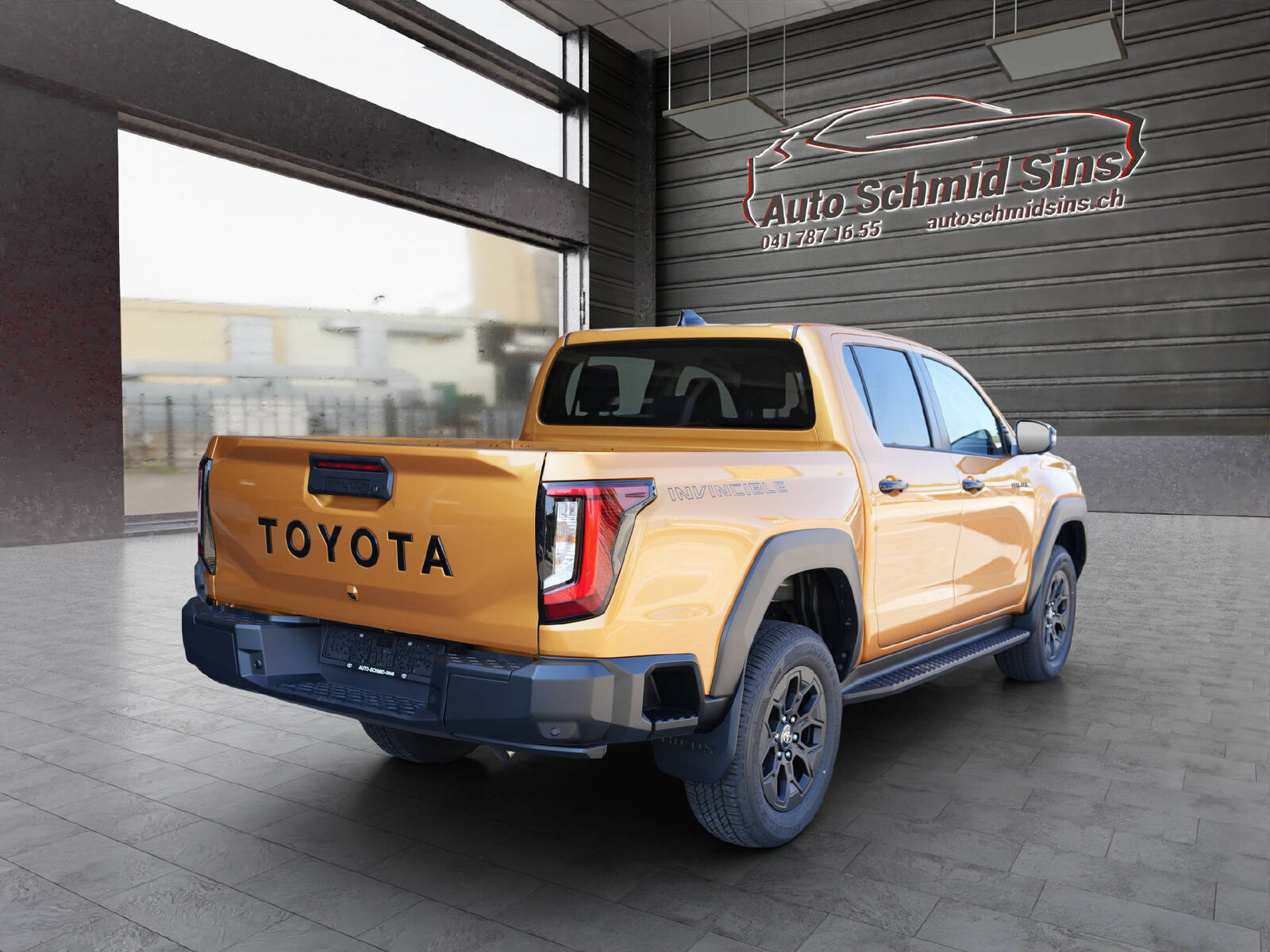 TOYOTA Hilux Double Cab.-Pick-up 2.8 D-4D MHEV 204 Invincible, Hybride Leggero Diesel/Elettrica, Auto nuove, Automatico - 5