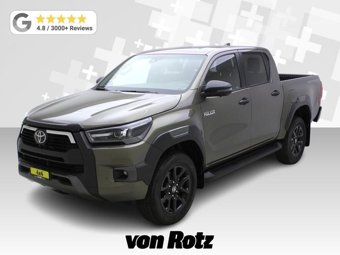 TOYOTA Hilux Double Cab.-Pick-up 2.8 D-4D MHEV 204 Invincible, Hybride Leggero Diesel/Elettrica, Auto nuove, Automatico