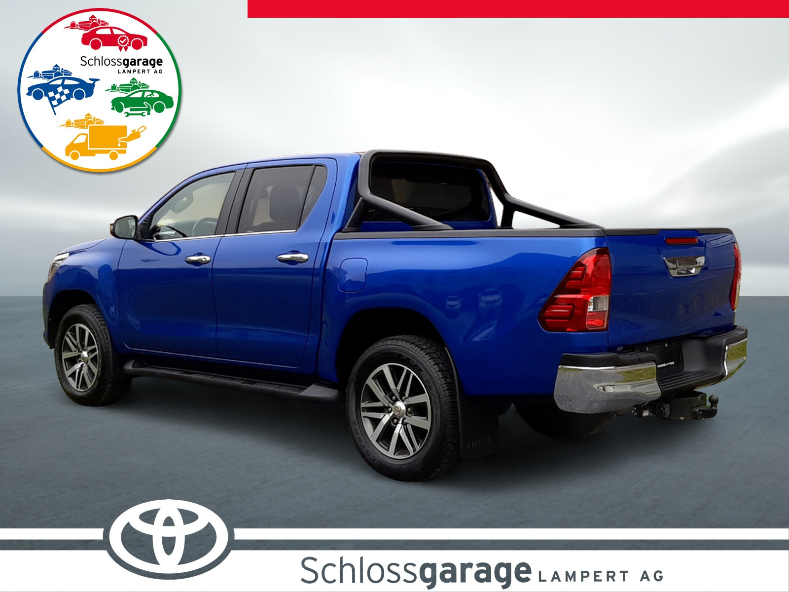 TOYOTA Hilux Double Cab.-Pick-up 2.4 D-4D 150 Sol Premium, Diesel, Second hand / Used, Automatic - 3