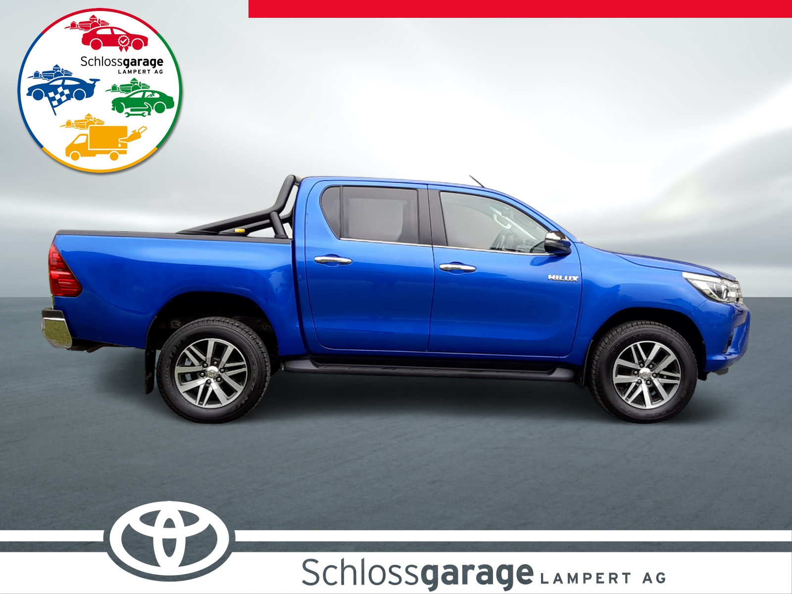 TOYOTA Hilux Double Cab.-Pick-up 2.4 D-4D 150 Sol Premium, Diesel, Second hand / Used, Automatic - 7