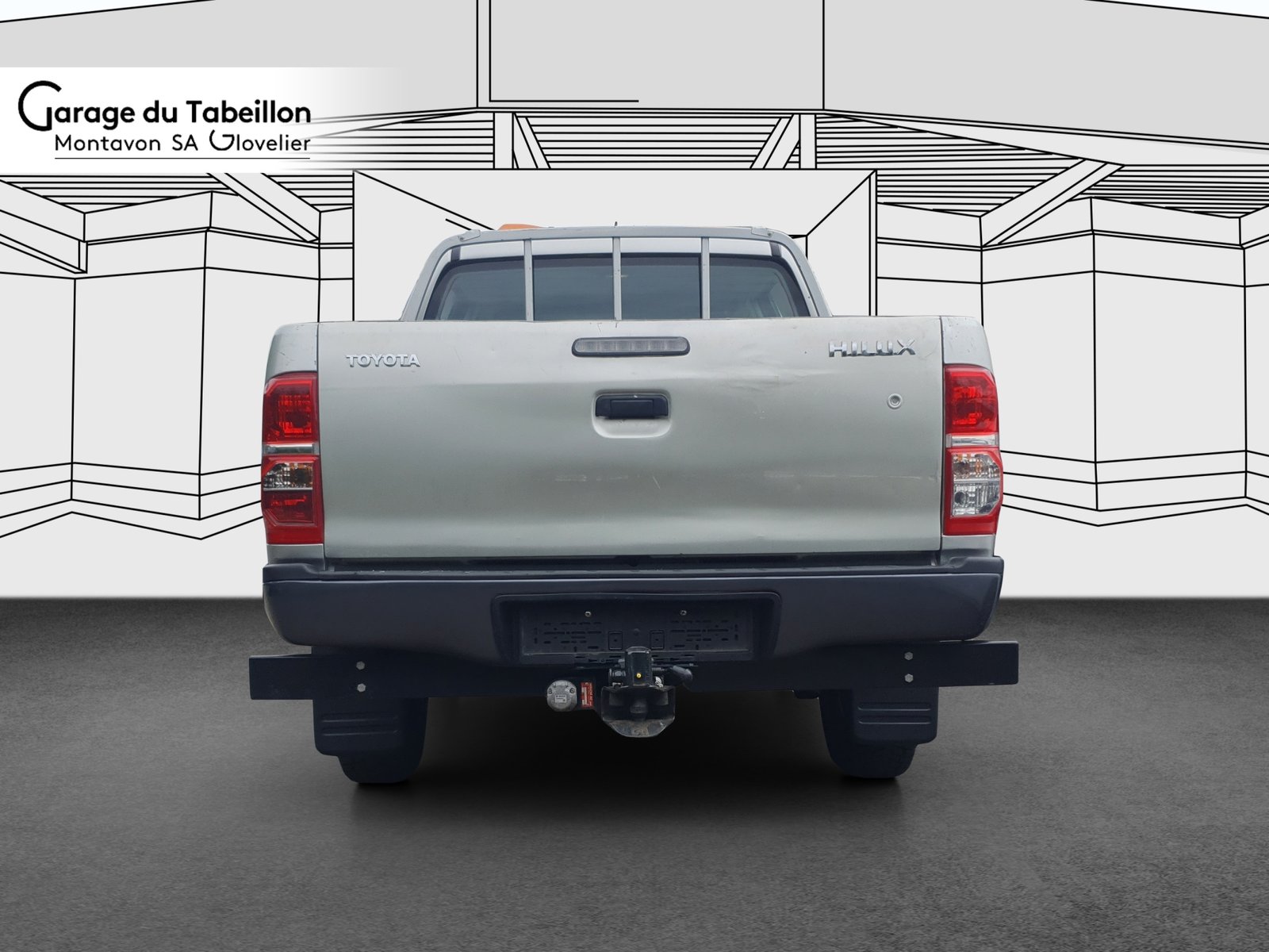 TOYOTA Hilux Double Cab.-pick-up 2.5 D-4D Linea Luna, Diesel, Occasion / Utilisé, Manuelle - 4