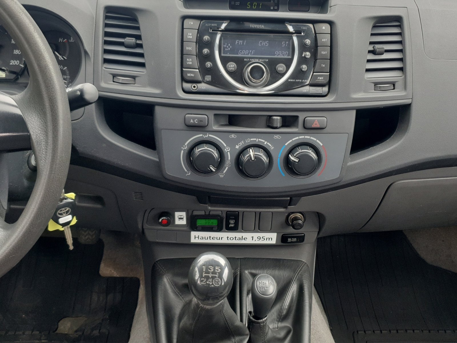 TOYOTA Hilux Double Cab.-pick-up 2.5 D-4D Linea Luna, Diesel, Occasion / Utilisé, Manuelle - 6