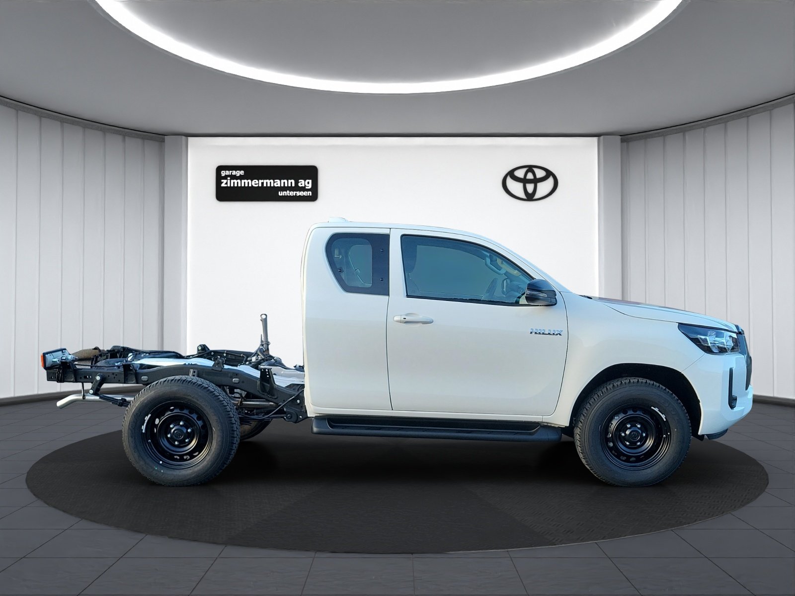 TOYOTA Hilux Extra Cab.-Chassis 2.4 D, Diesel, Neuwagen, Automatik - 5