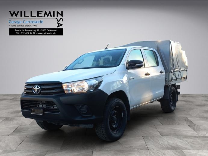 TOYOTA Hilux 2.4D-4D Luna Double Cab 4x4, Diesel, Occasion / Utilisé, Manuelle