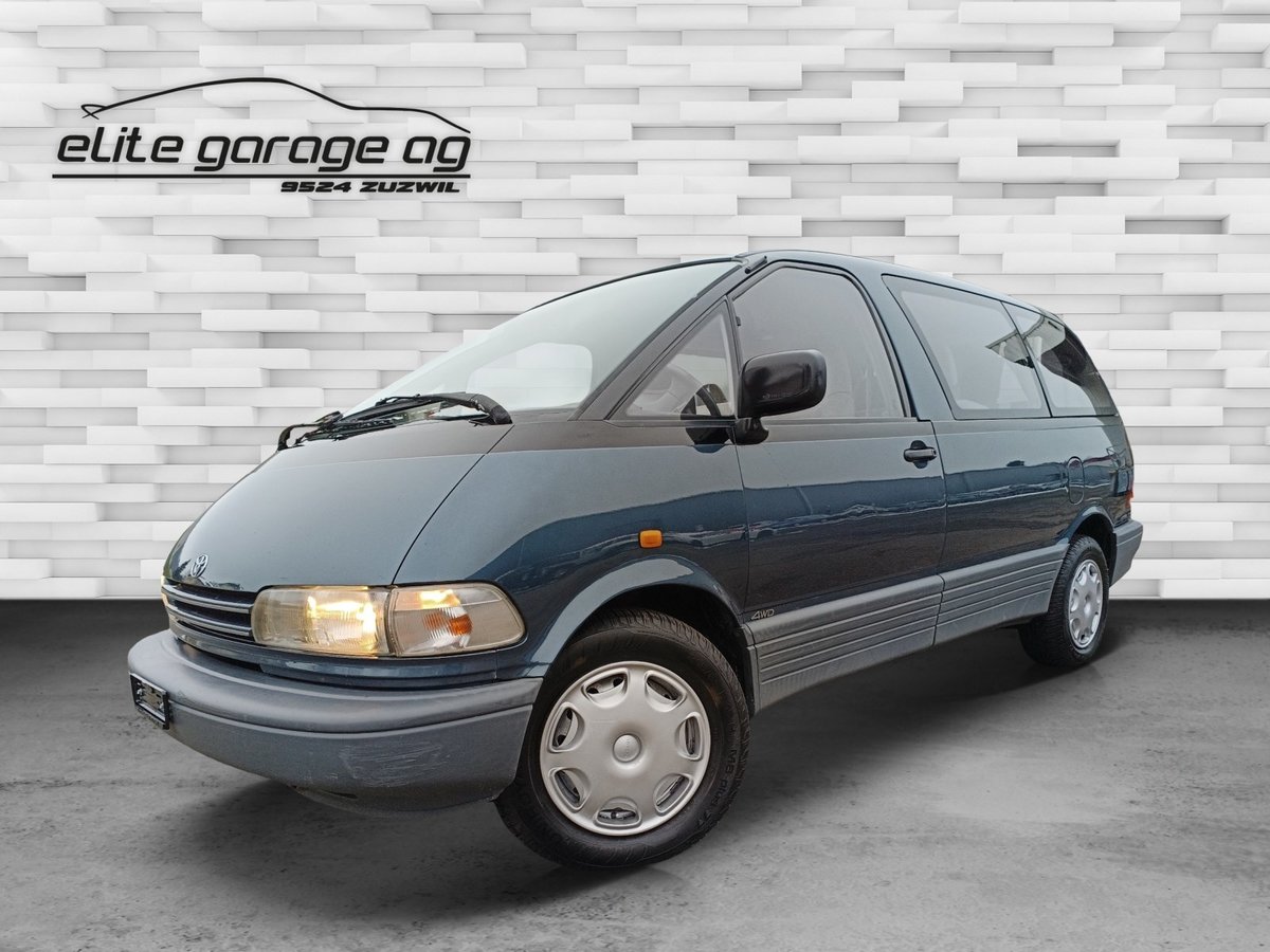 TOYOTA Previa GL 4x4, Benzin, Oldtimer, Handschaltung