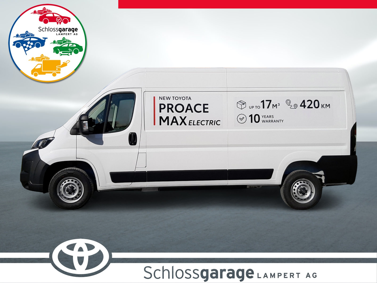 TOYOTA PROACE MAX Van 3.5 L3H2 110 kWh Active Heavy, Électrique, Occasion / Utilisé, Automatique - 2