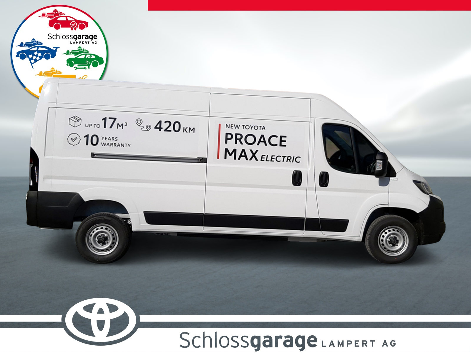 TOYOTA PROACE MAX Van 3.5 L3H2 110 kWh Active Heavy, Électrique, Occasion / Utilisé, Automatique - 7