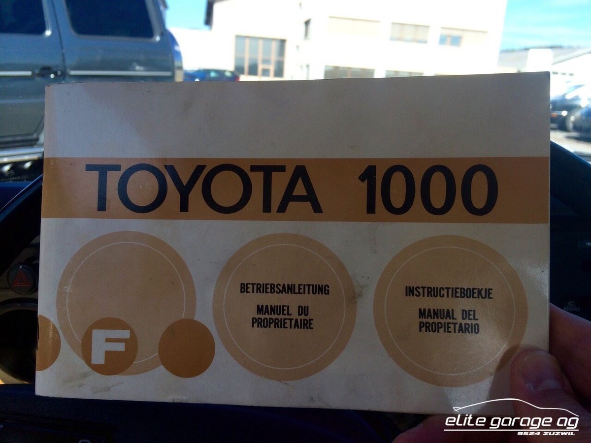 TOYOTA 1000 / Publica, Essence, Occasion / Utilisé, Manuelle - 7