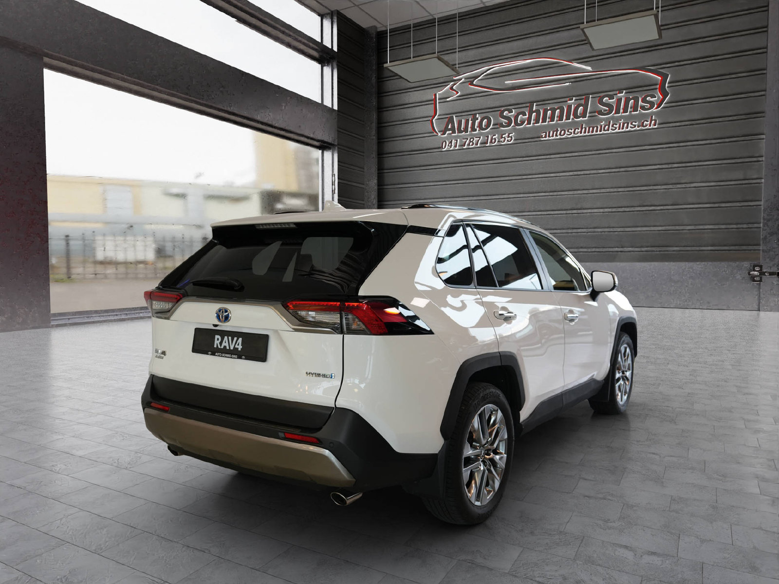 TOYOTA RAV4 2.5 HEV Premium, Voll-Hybrid Benzin/Elektro, Occasion / Gebraucht, Automatik - 4