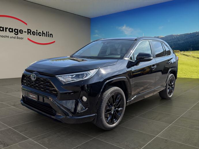 TOYOTA RAV4 2.5 HSD Black Edition, Voll-Hybrid Benzin/Elektro, Occasion / Gebraucht, Automatik