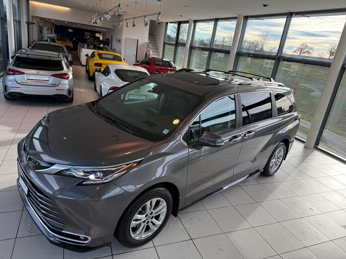 TOYOTA Sienna Platinum, Hybride Intégral Essence/Électricité, Voiture nouvelle, Automatique