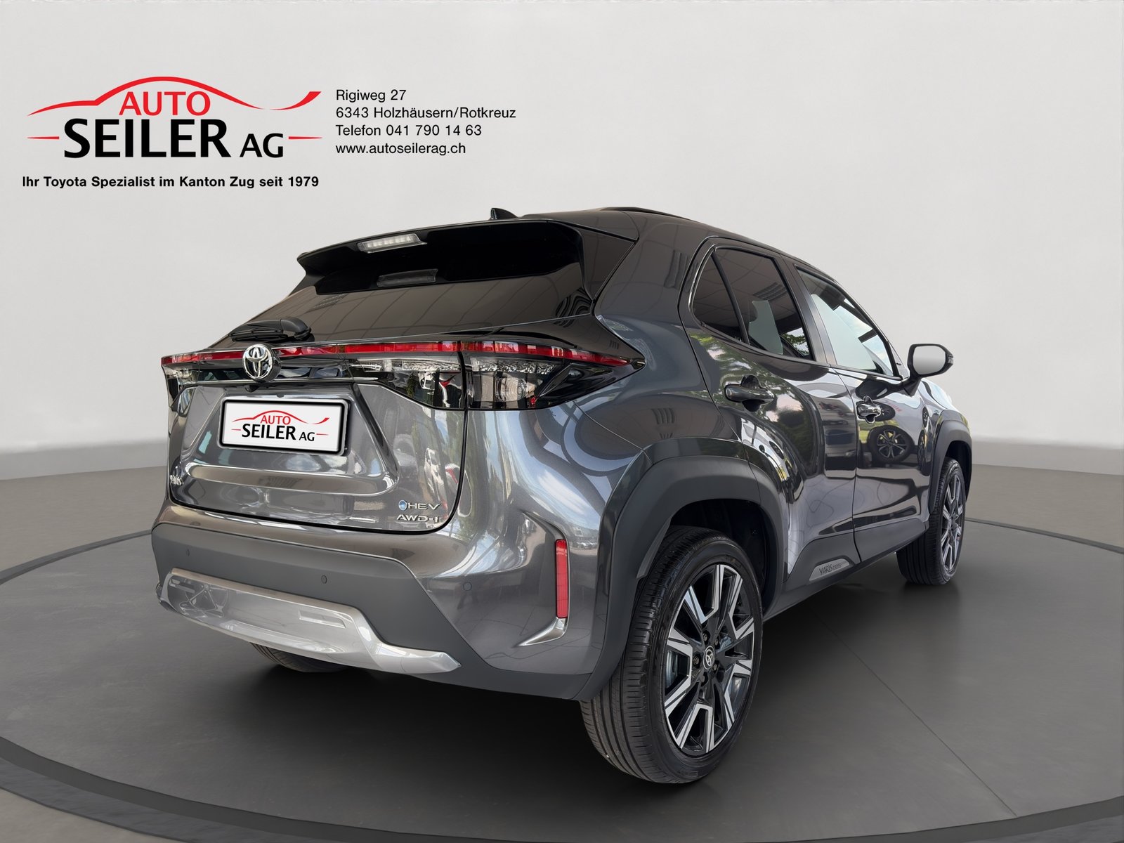TOYOTA Yaris Cross 1.5 Premium AWDi e-CVT, Hybride Integrale Benzina/Elettrica, Auto nuove, Automatico - 4