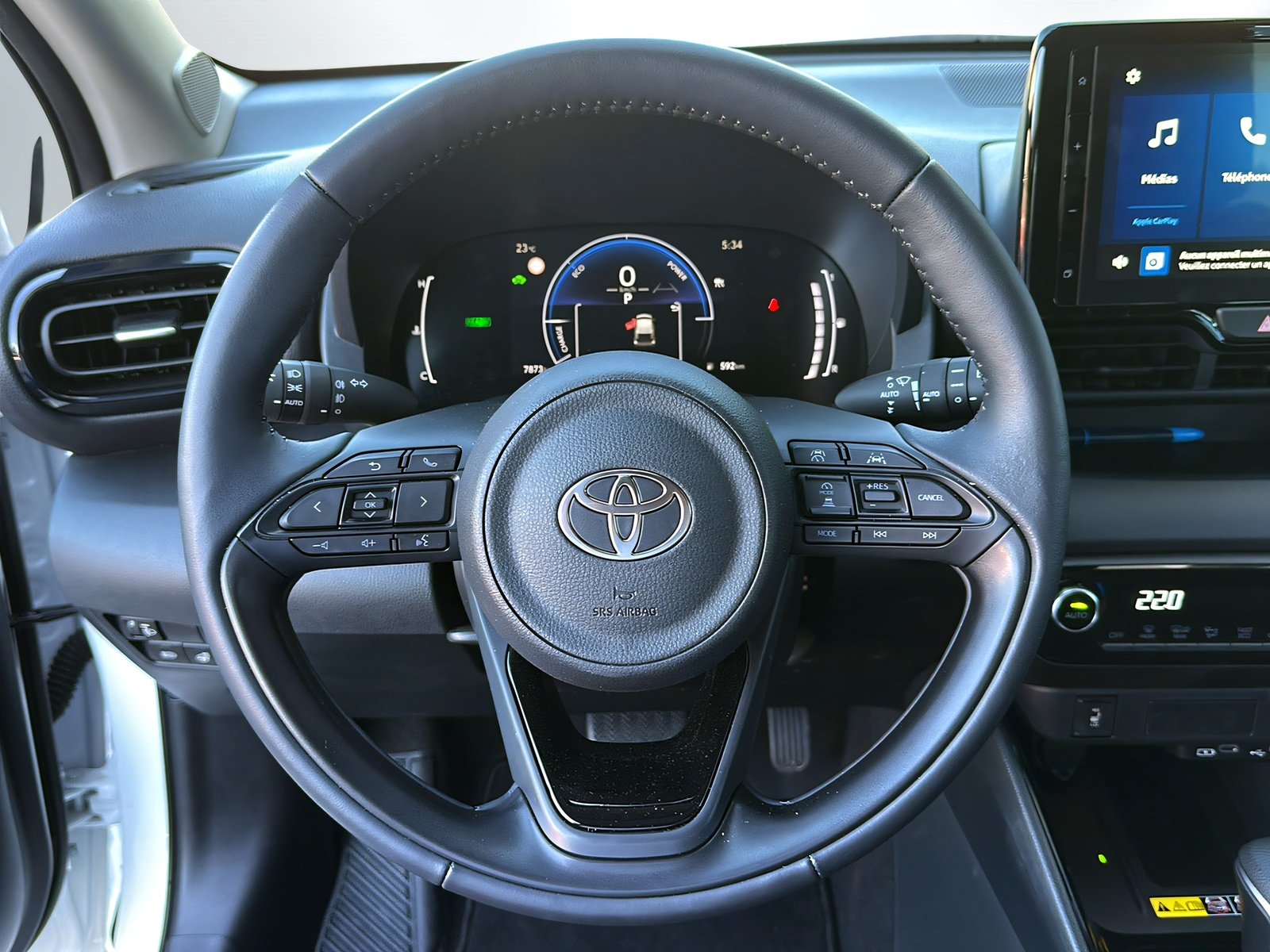 TOYOTA Yaris 1.5 Trend e-CVT, Hybride Integrale Benzina/Elettrica, Occasioni / Usate, Automatico - 7