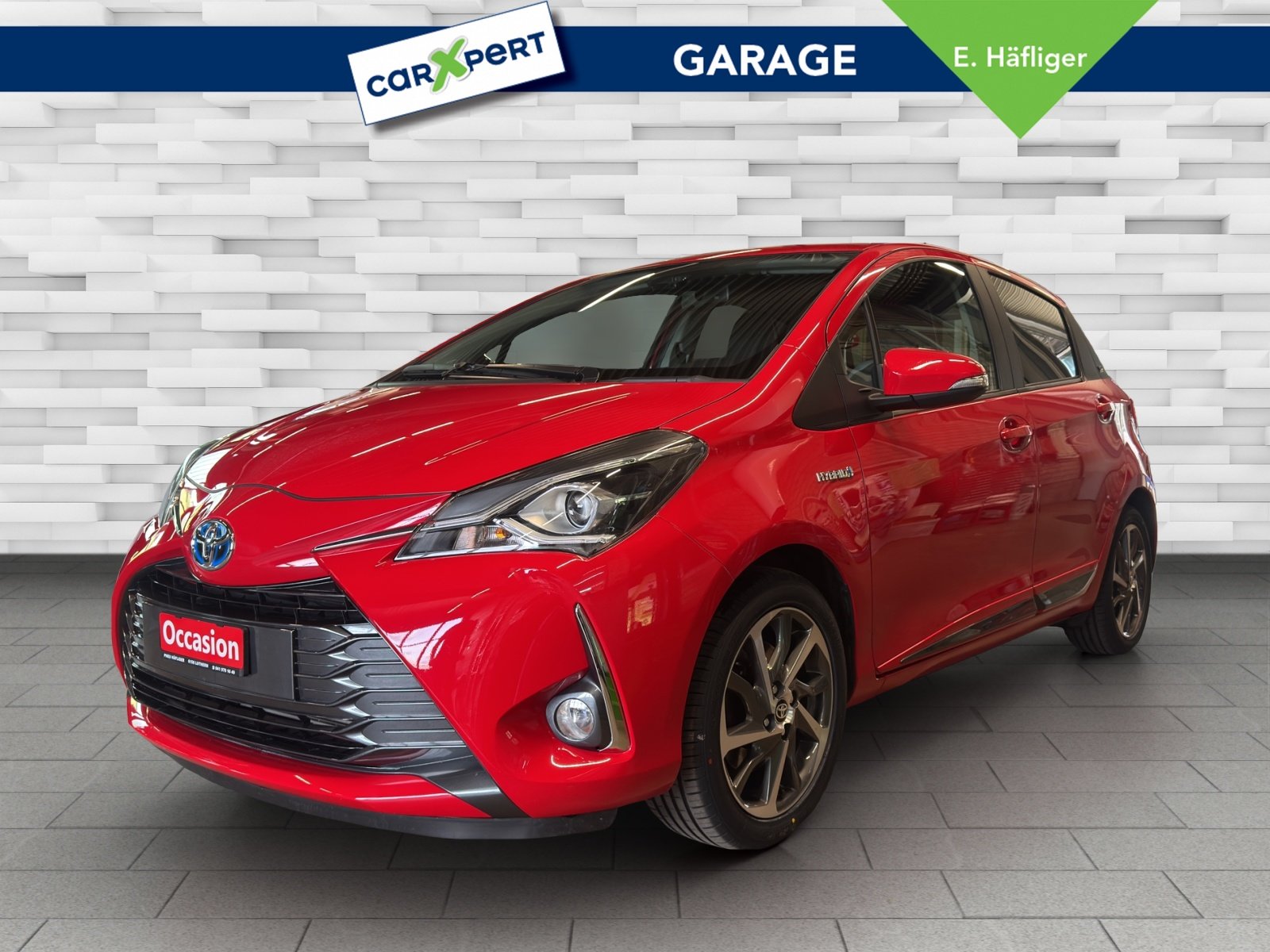 TOYOTA Yaris 1.5 VVT-i Hybrid Y20 e-CVT, Hybride Intégral Essence/Électricité, Occasion / Utilisé, Automatique - 2