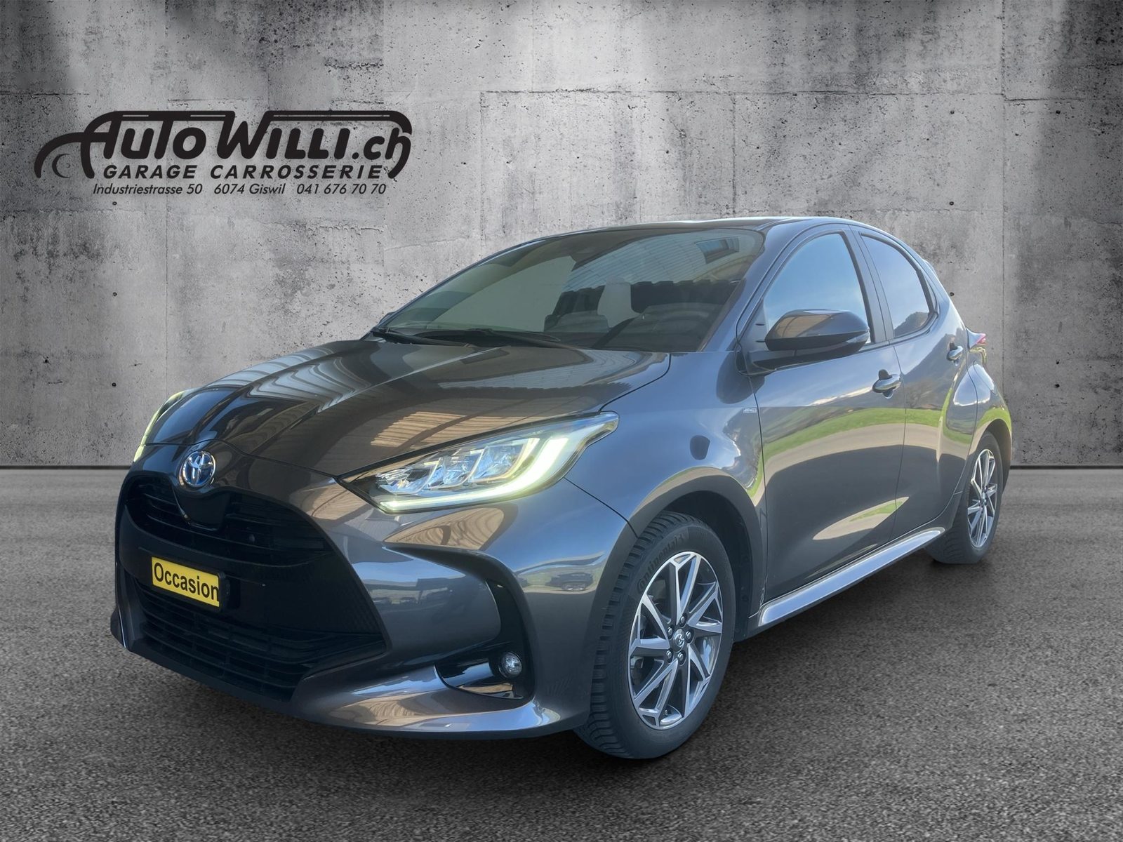 TOYOTA Yaris 1.5 VVT-i HSD Trend, Hybride Intégral Essence/Électricité, Occasion / Utilisé, Automatique - 2
