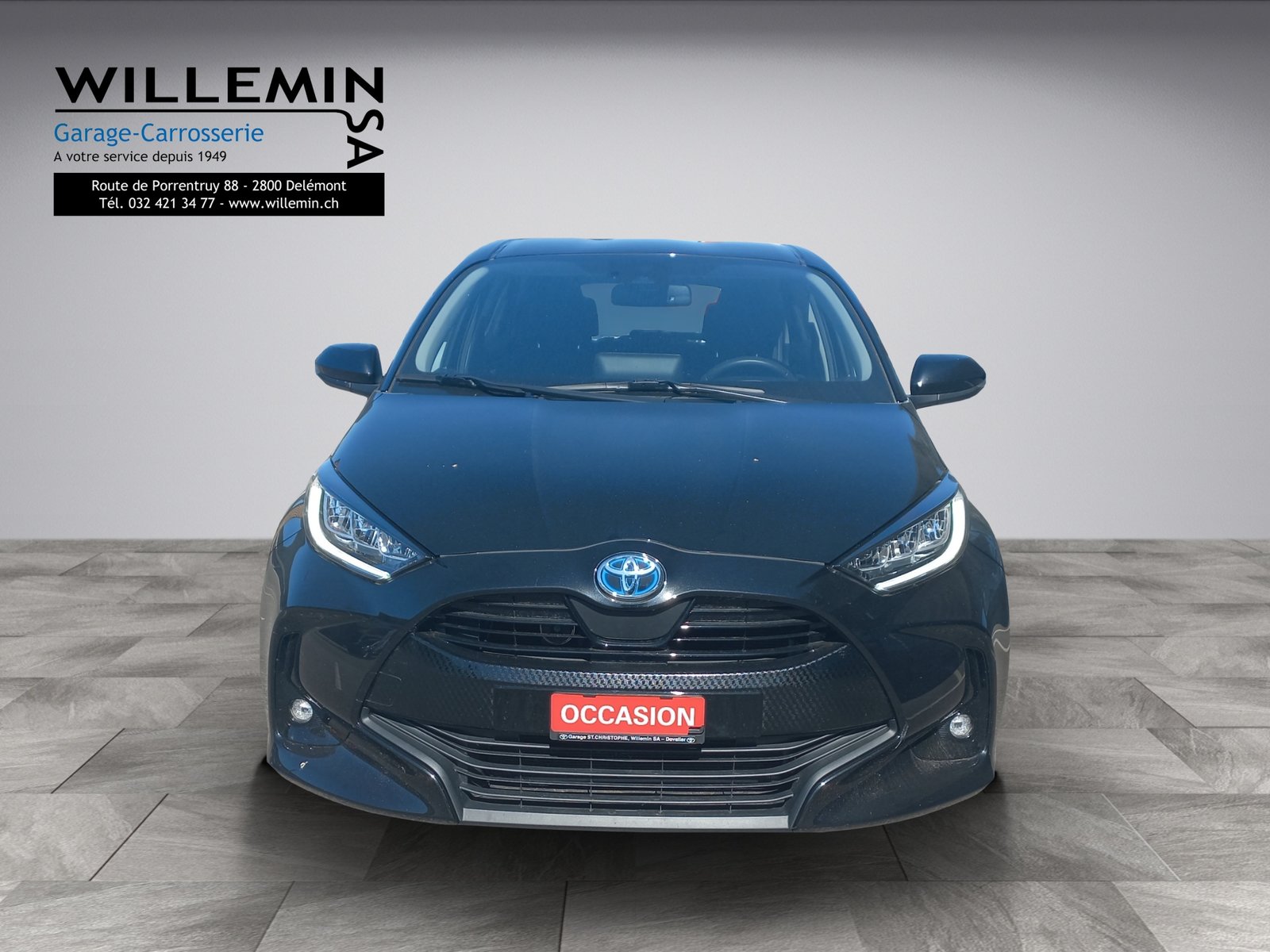 TOYOTA Yaris 1.5 Trend e-CVT, Hybride Intégral Essence/Électricité, Occasion / Utilisé, Automatique - 2