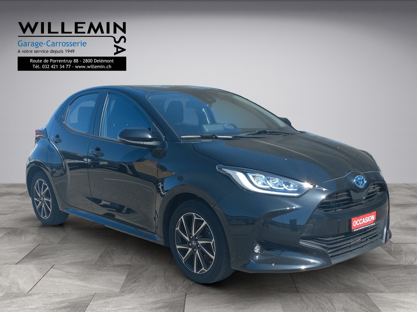 TOYOTA Yaris 1.5 Trend e-CVT, Hybride Intégral Essence/Électricité, Occasion / Utilisé, Automatique - 4