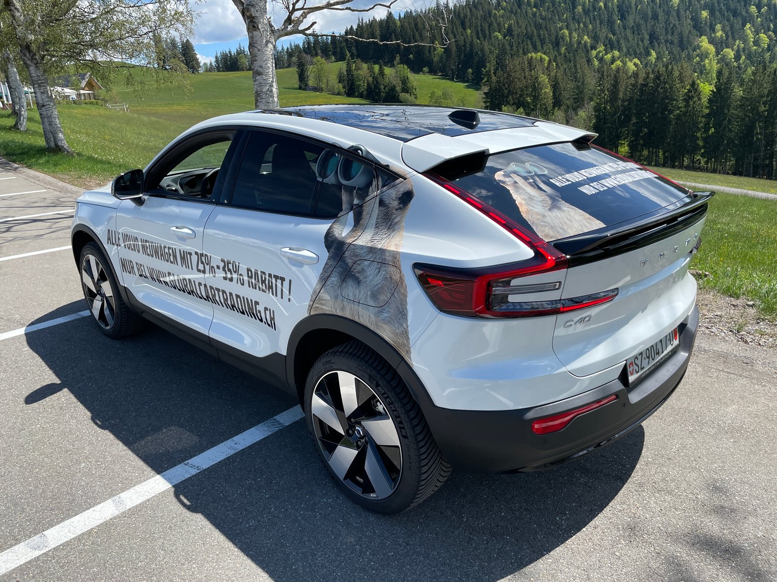 VOLVO C40 Recharge P8 Twin AWD Pure Electric Ultimate, Électrique, Occasion / Utilisé, Automatique - 4