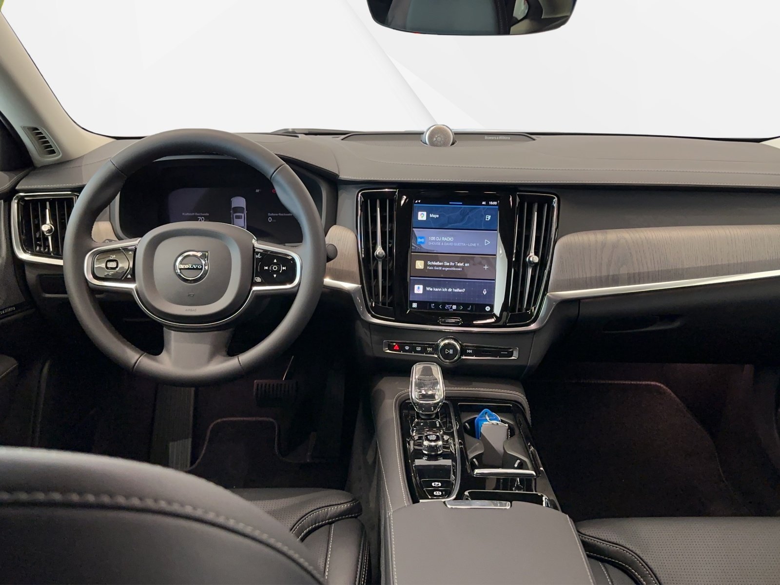 VOLVO S90 T8 eAWD Plug in Hybrid Ultimate Bright Geartronic, Plug-in-Hybrid Benzina/Elettrica, Auto nuove, Automatico - 5