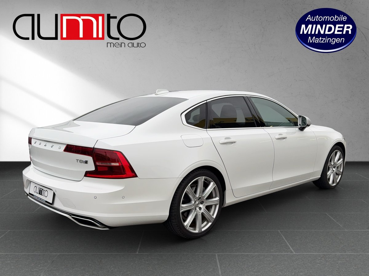 VOLVO S90 T8 eAWD Twin Engine R-Design Geartronic, Plug-in-Hybrid Petrol/Electric, Second hand / Used, Automatic - 3